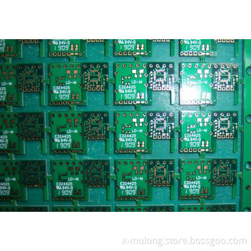 Double-Sided, Matte Green PCB for Blue Teeth